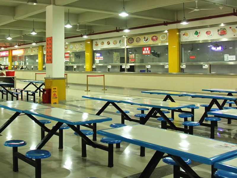 恩尊窗口對講機應(yīng)用于食堂餐飲窗口